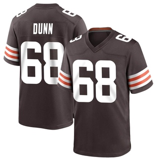 Game Michael Dunn Men's Cleveland Browns Team Color Jersey - Brown