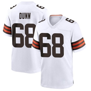 Game Michael Dunn Youth Cleveland Browns Jersey - White