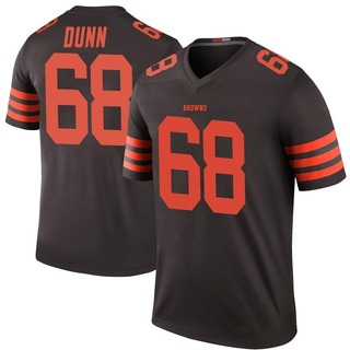 Legend Michael Dunn Youth Cleveland Browns Color Rush Jersey - Brown