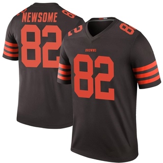 Legend Ozzie Newsome Men's Cleveland Browns Color Rush Jersey - Brown