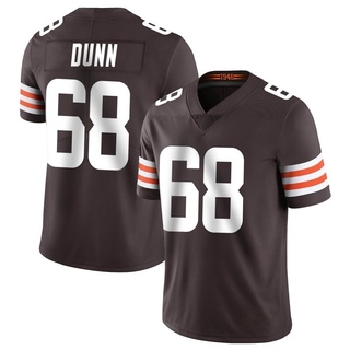Limited Michael Dunn Men's Cleveland Browns Team Color Vapor Untouchable Jersey - Brown