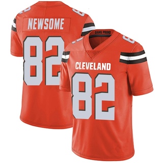 Limited Ozzie Newsome Men's Cleveland Browns Alternate Vapor Untouchable Jersey - Orange