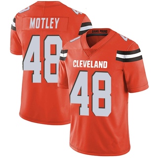 Limited Parnell Motley Men's Cleveland Browns Alternate Vapor Untouchable Jersey - Orange