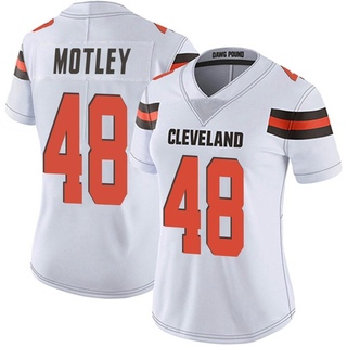 Limited Parnell Motley Women's Cleveland Browns Vapor Untouchable Jersey - White