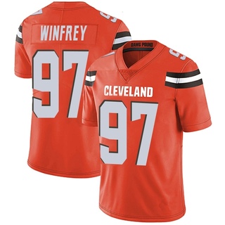 Limited Perrion Winfrey Men's Cleveland Browns Alternate Vapor Untouchable Jersey - Orange